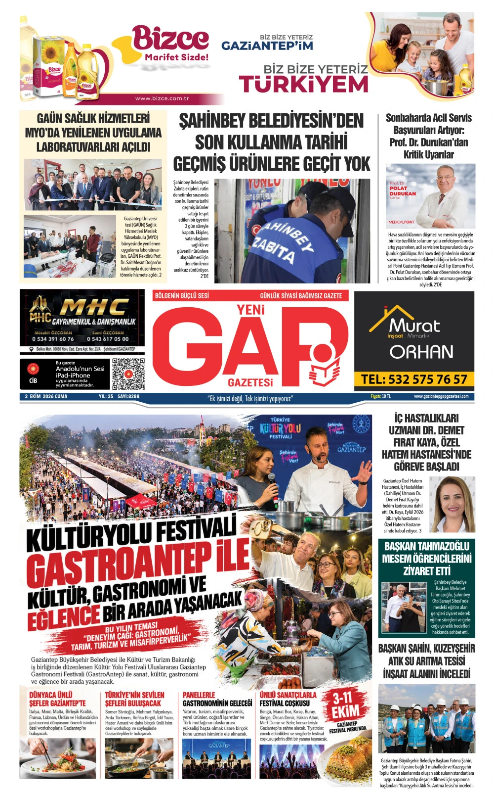 02 EKİM 2026