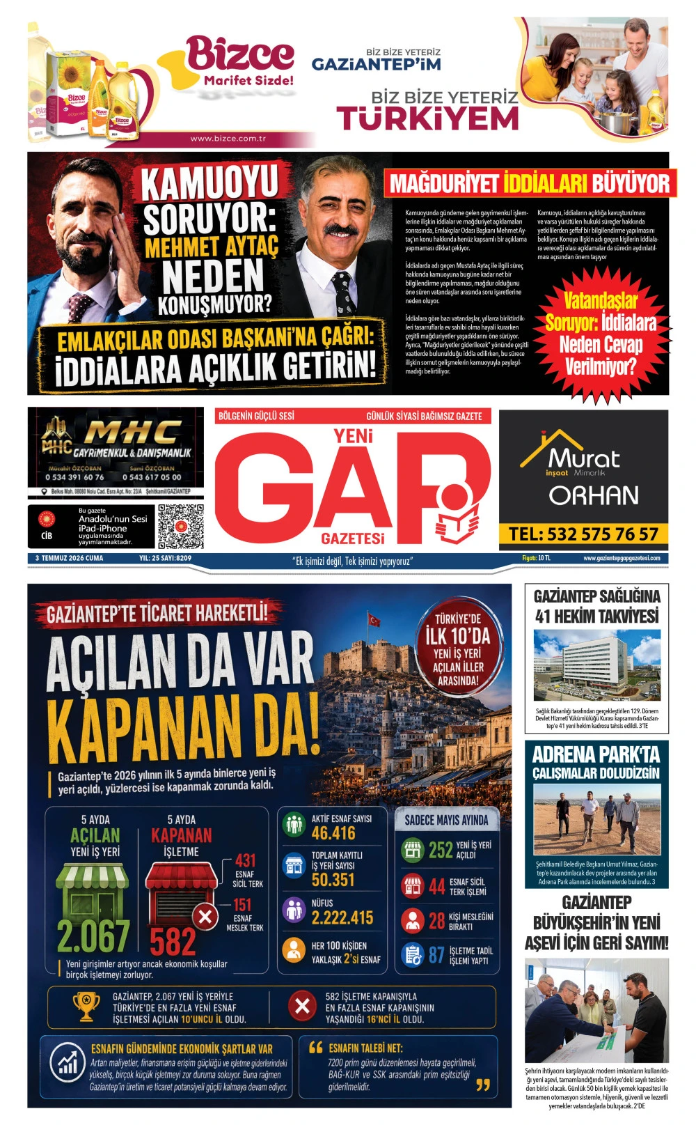03 TEMMUZ 2026