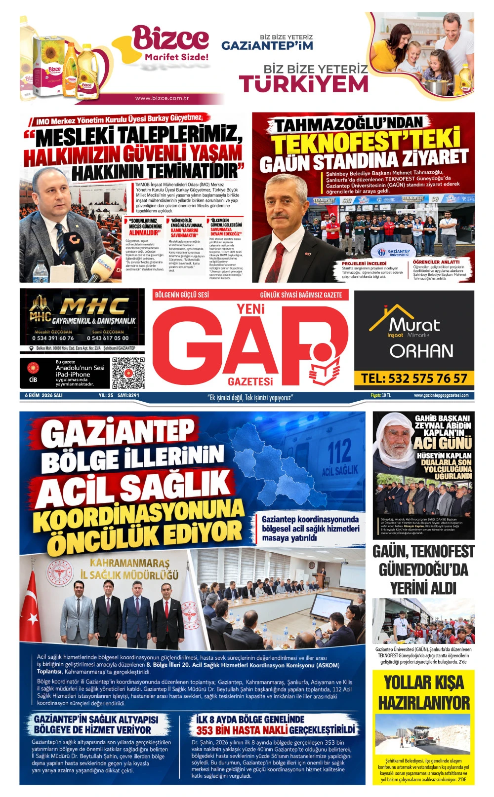 06 EKİM 2026