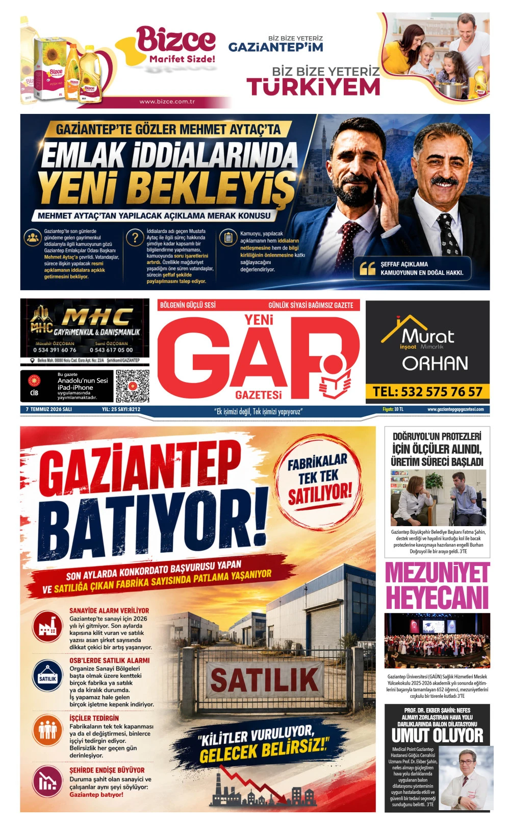 07 TEMMUZ 2026