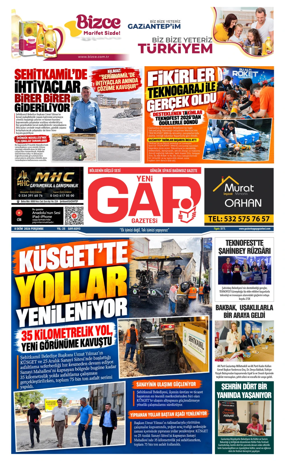 08 EKİM 2026
