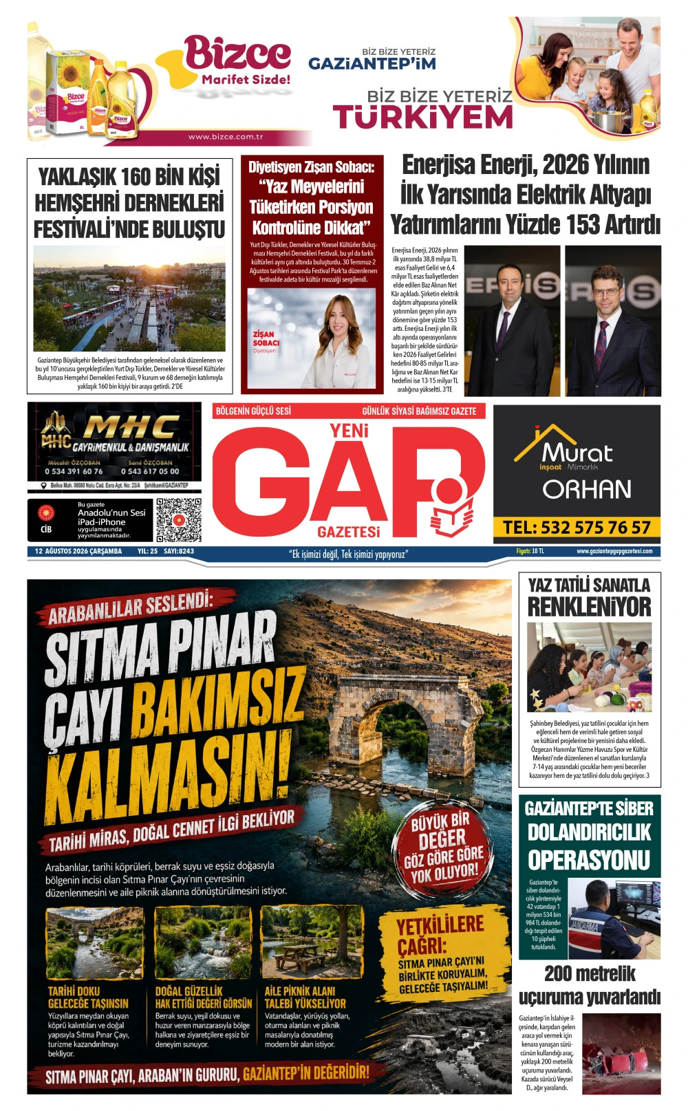 12 AĞUSTOS 2026