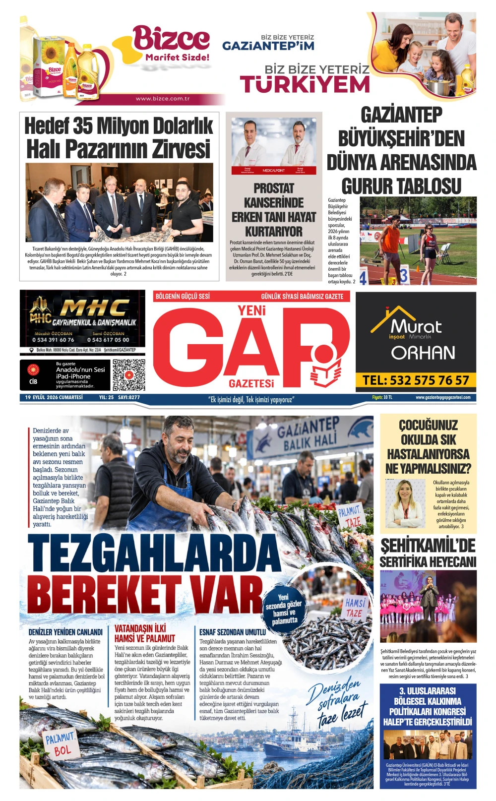19 EYL&Uuml;L 2026