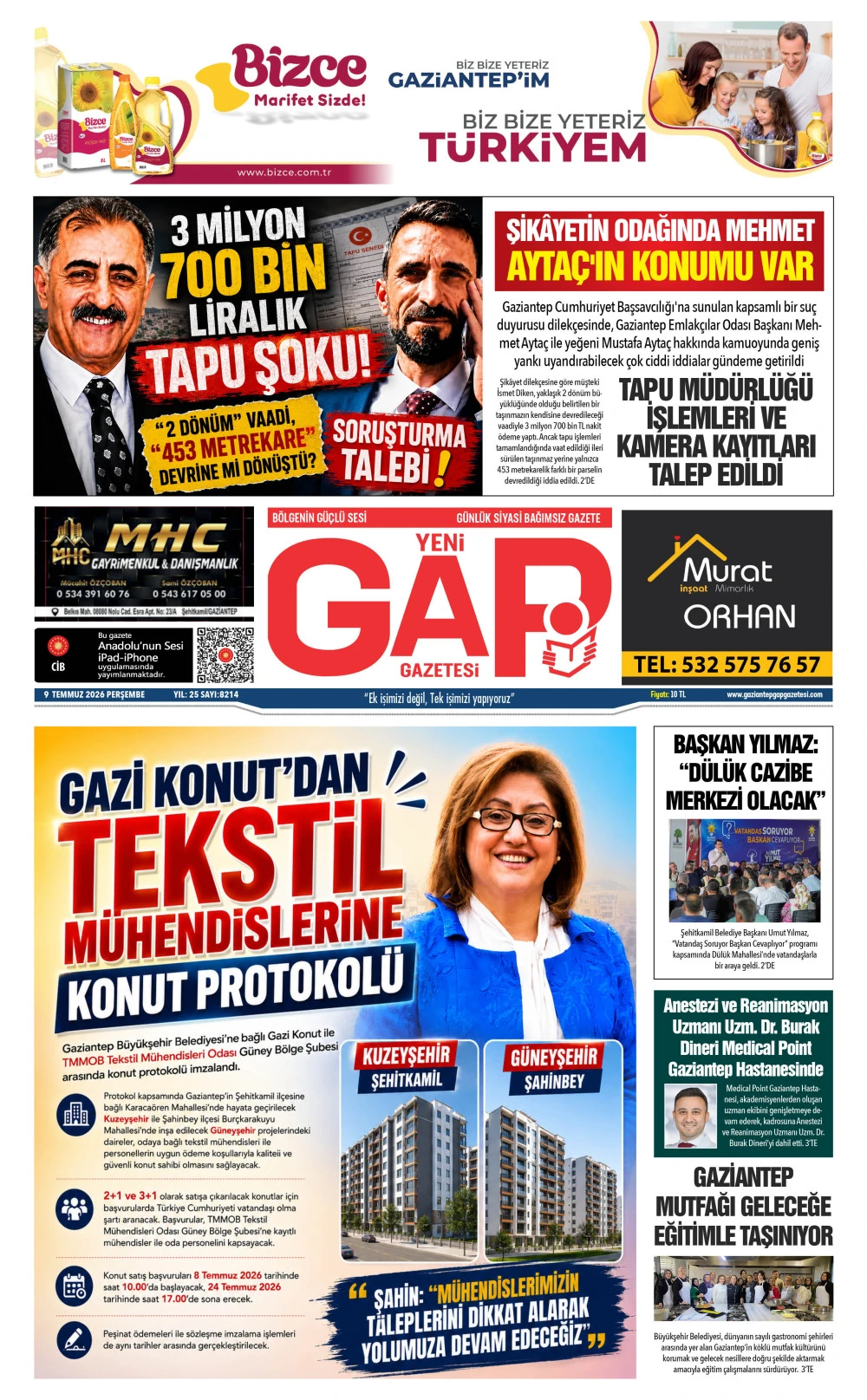 09 TEMMUZ 2026