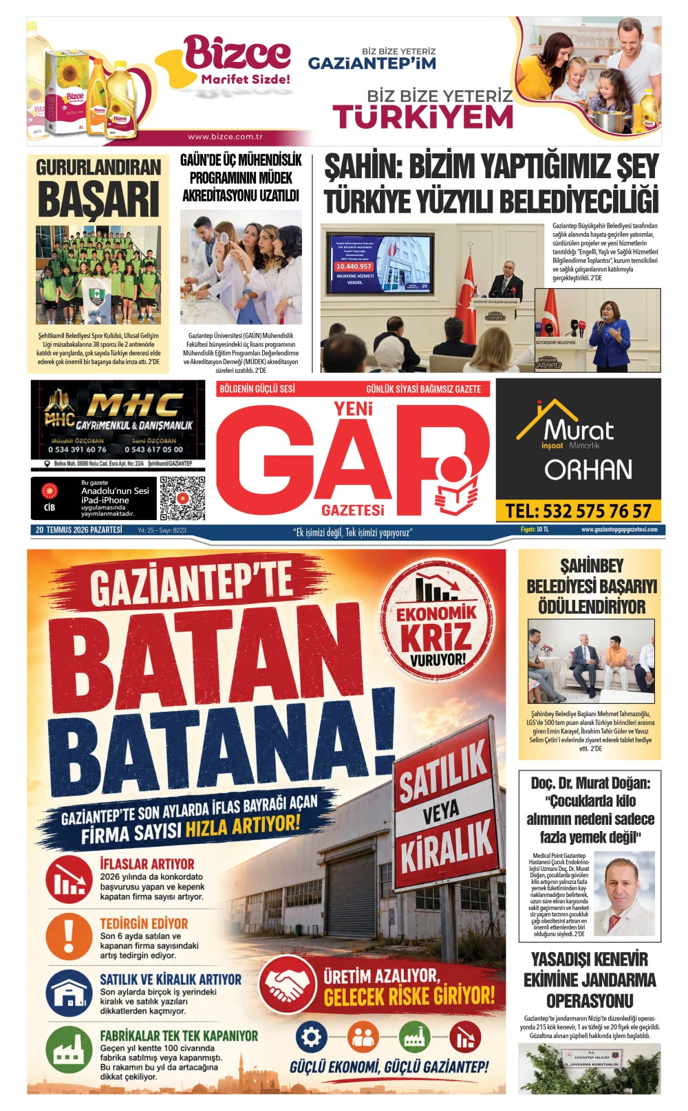 20 TEMMUZ 2026