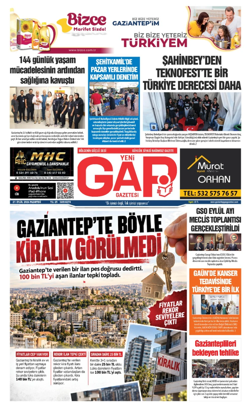 21 EYL&Uuml;L 2026