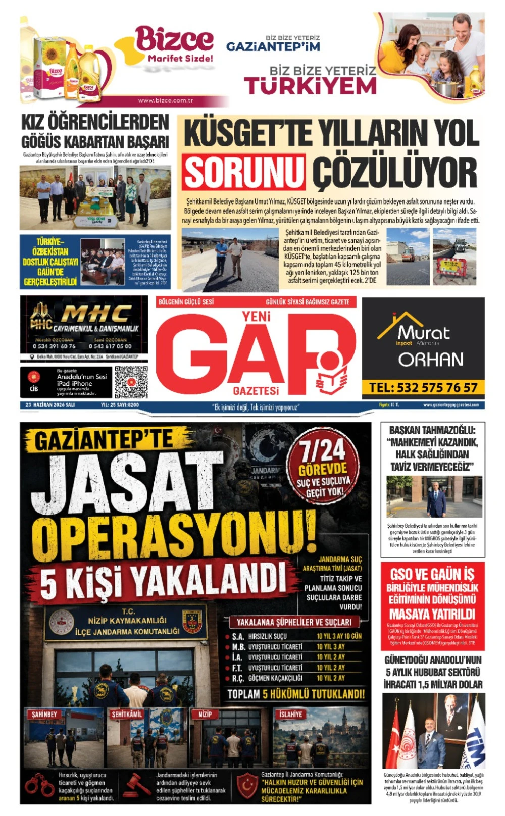 23 HAZİRAN 2026