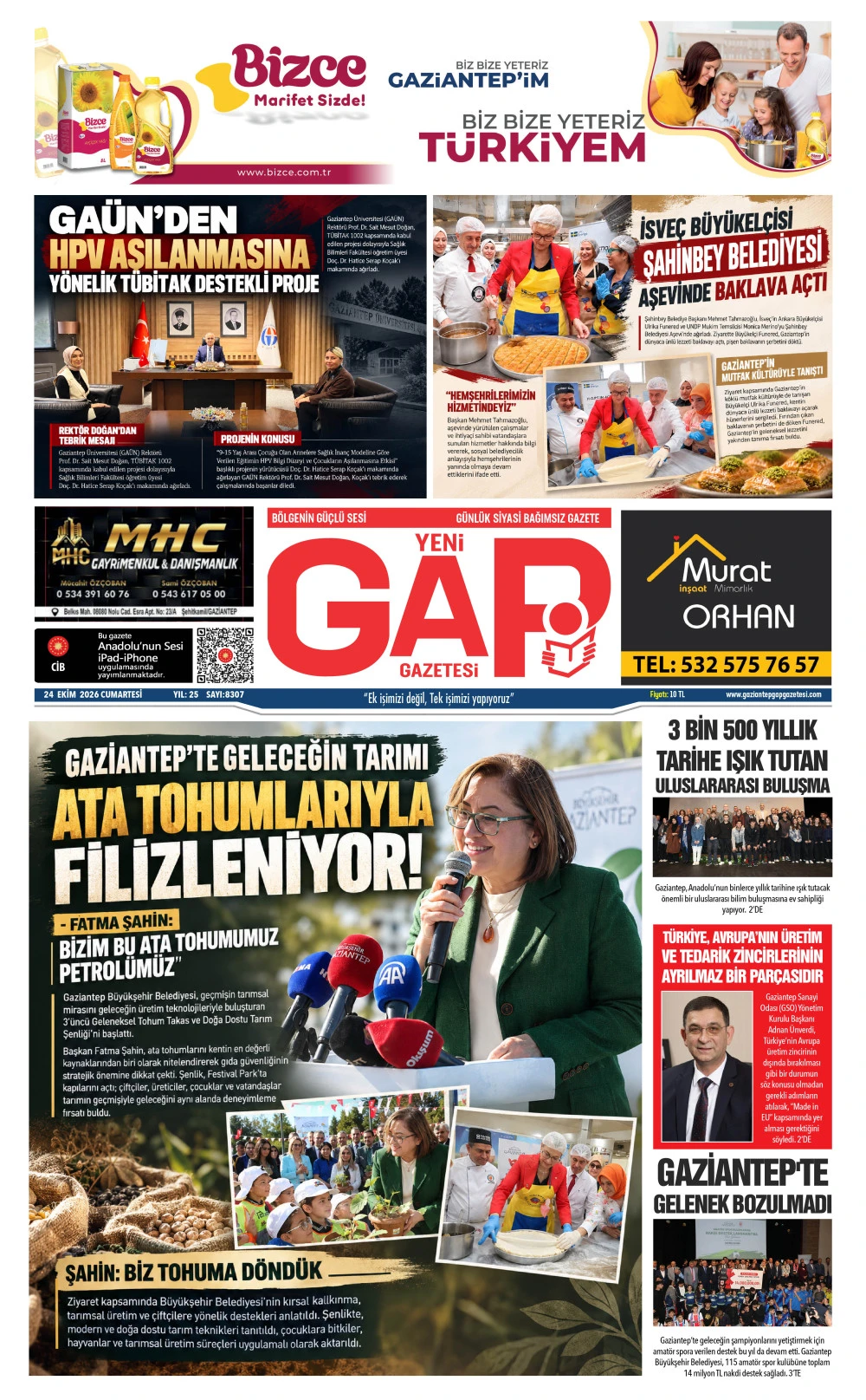 24 EKİM 2026