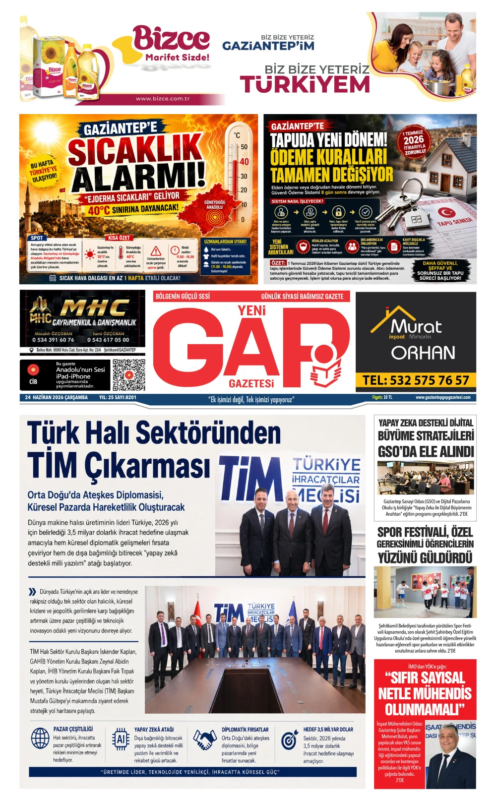24 HAZİRAN 2026