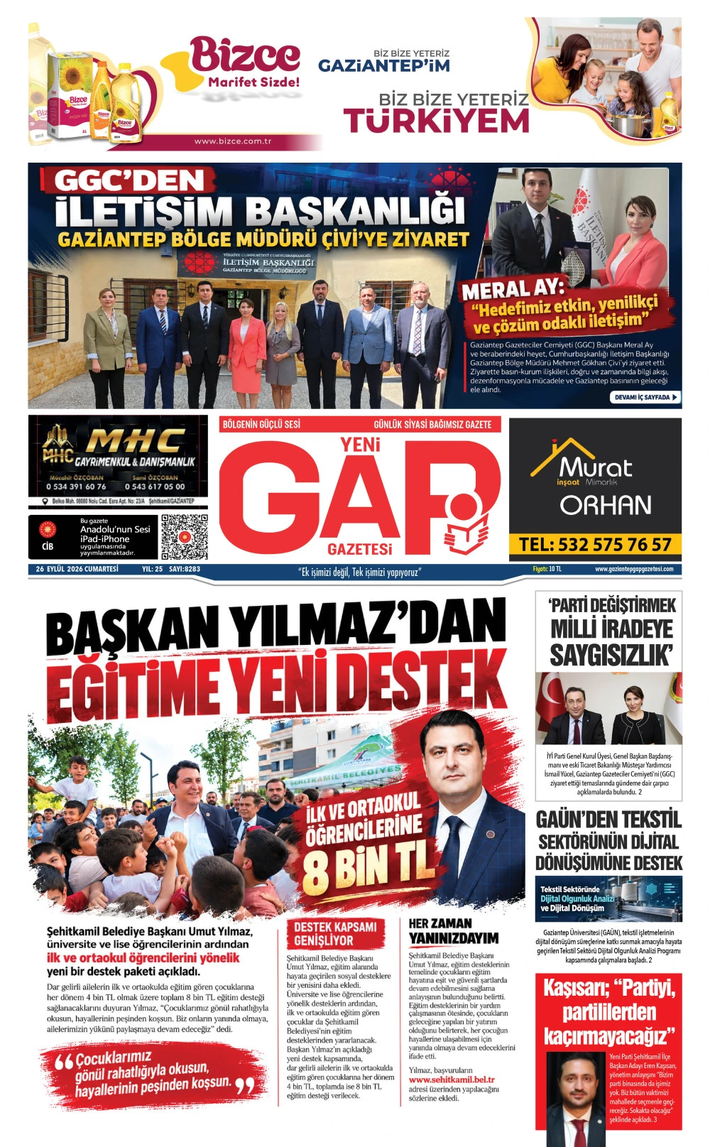 26 EYL&Uuml;L 2026