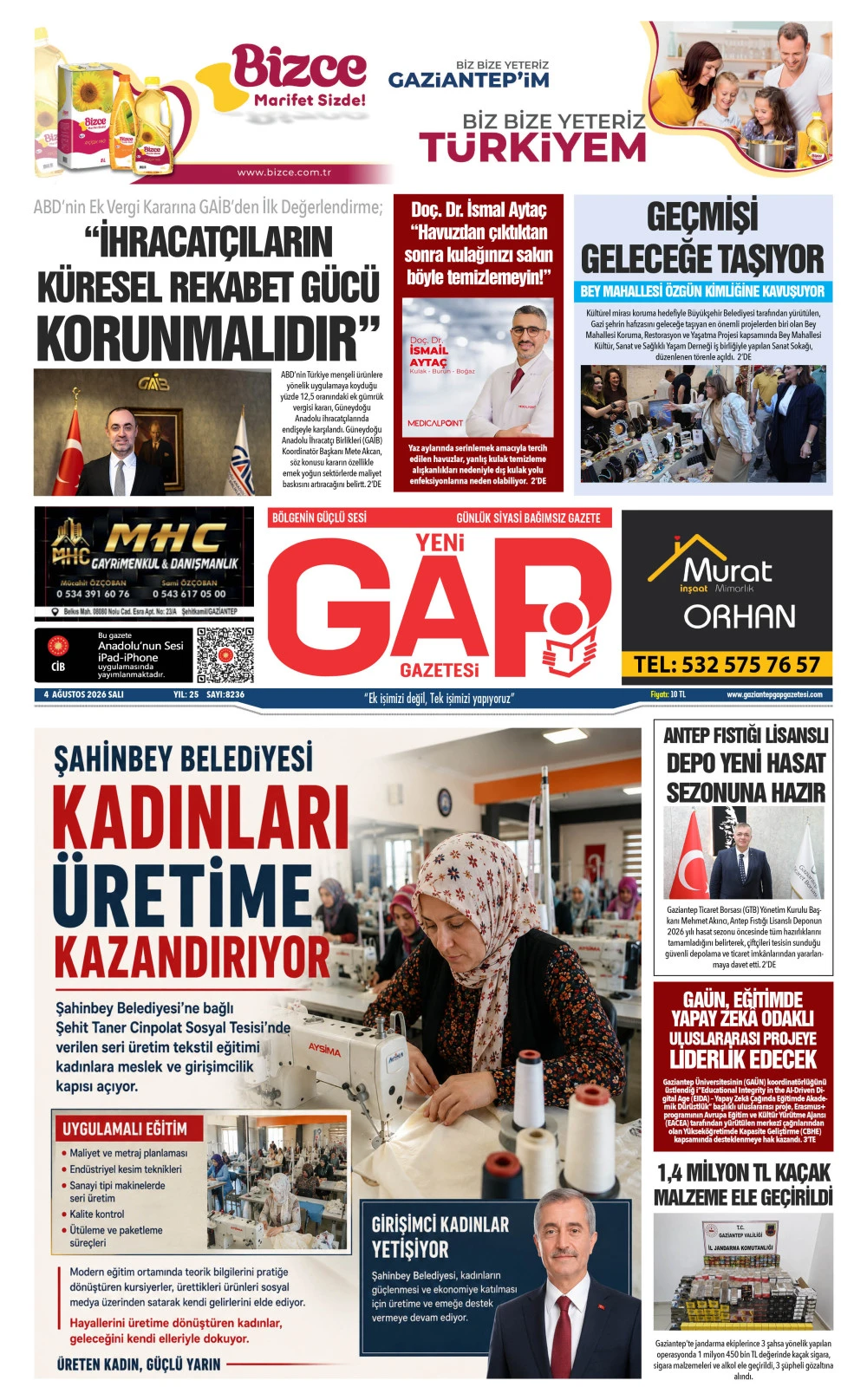4 AĞUSTOS 2026