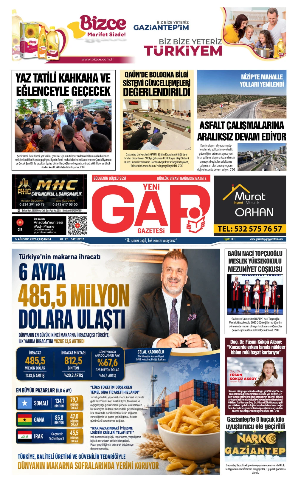 5 AĞUSTOS 2026