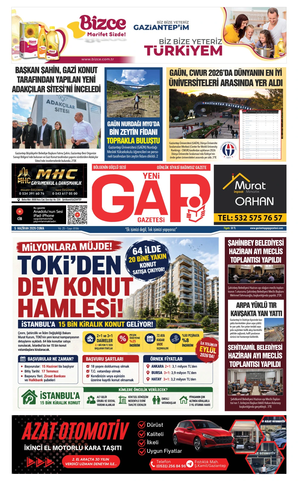 5 HAZİRAN 2026