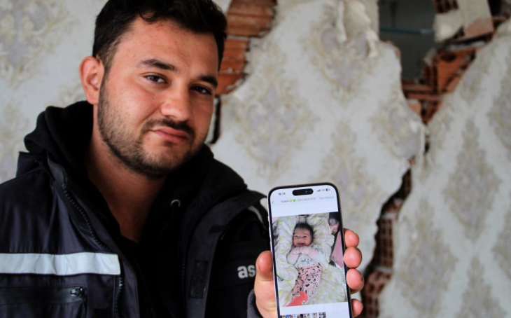 6 günlük bebek genç çiftin hayatını kurtardı