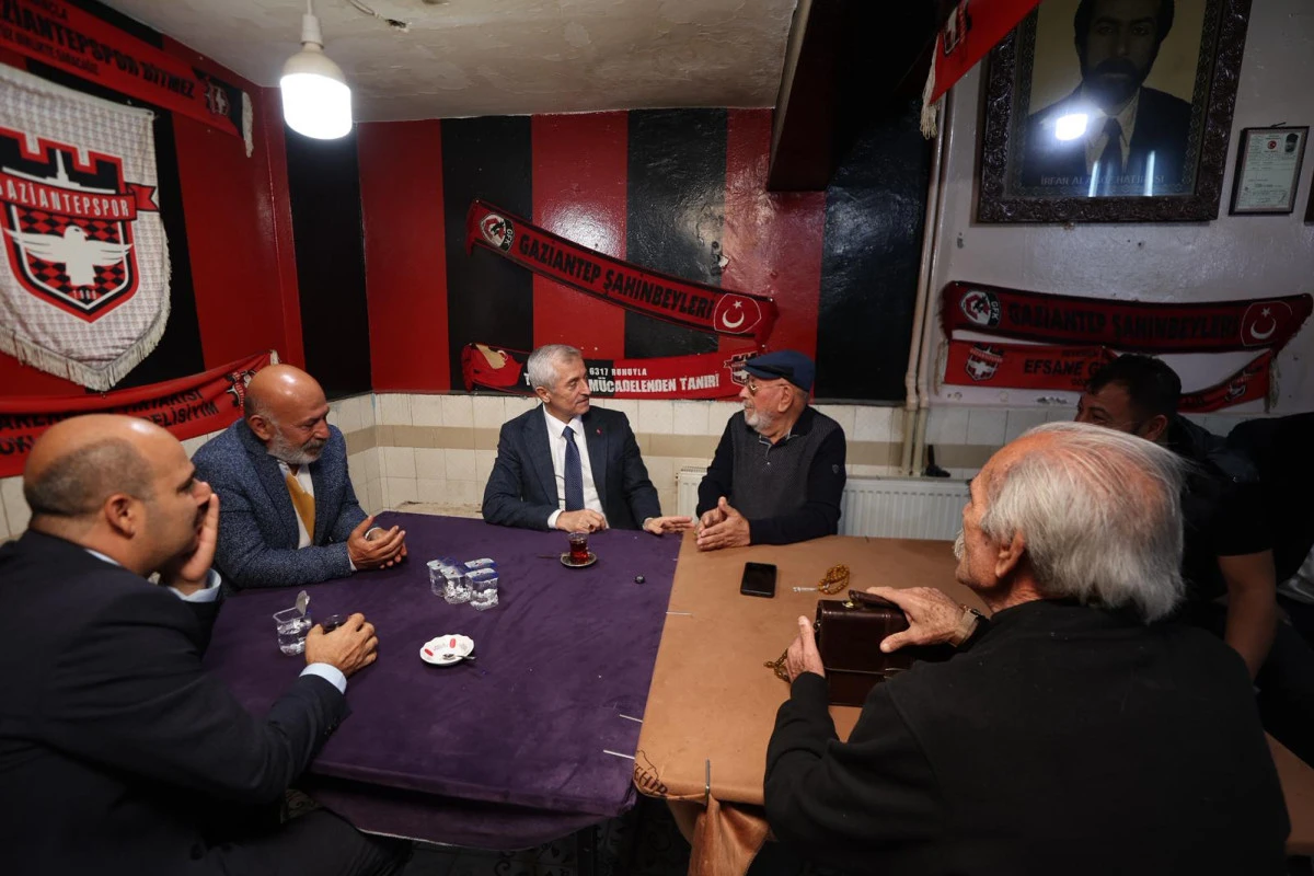 BAŞKAN TAHMAZOĞLU’NDAN AİLE VE ESNAF ZİYARETLERİ