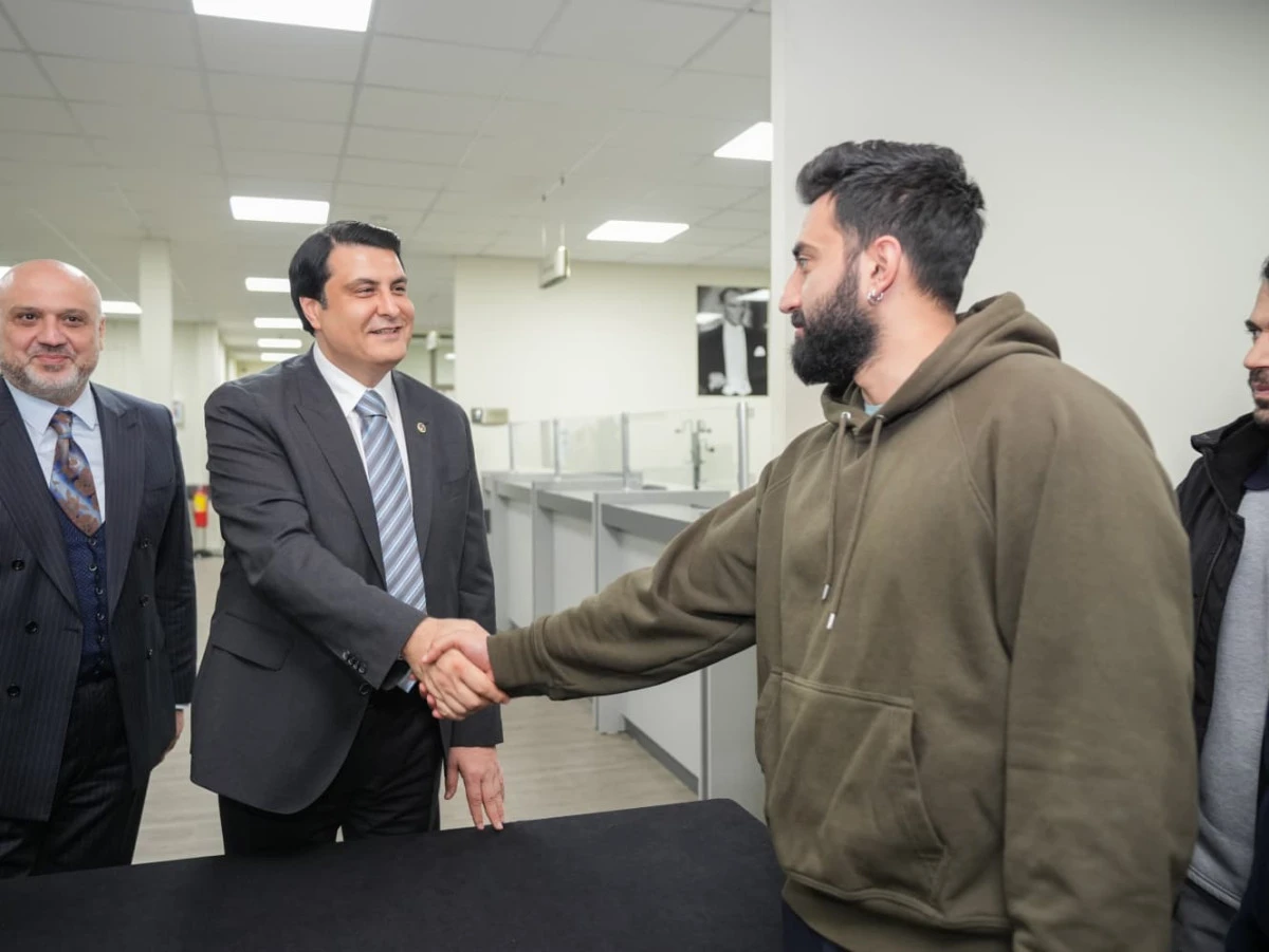 BAŞKAN YILMAZ, BELEDİYE &Ccedil;ALIŞANLARIYLA BAYRAMLAŞTI