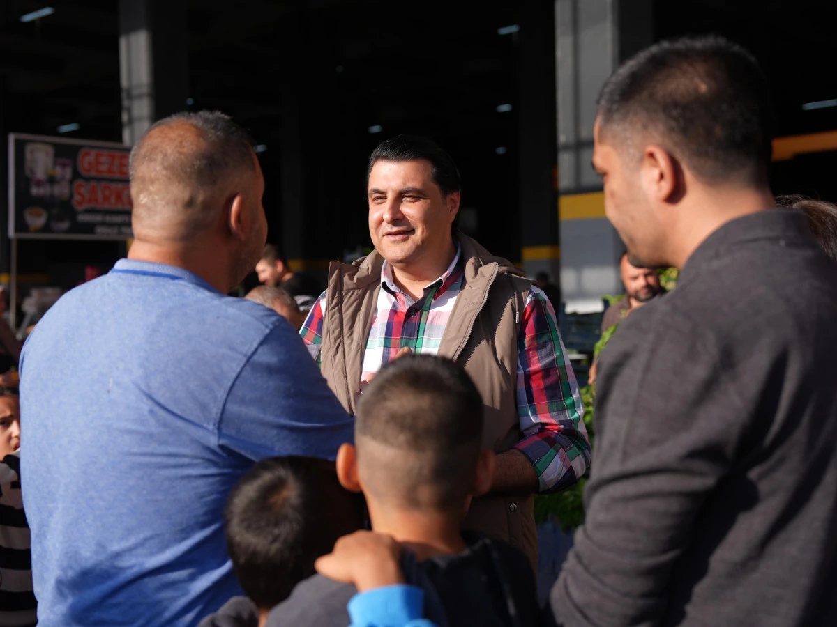 BAŞKAN YILMAZ, BEYKENT’TE VATANDAŞLARLA BULUŞTU