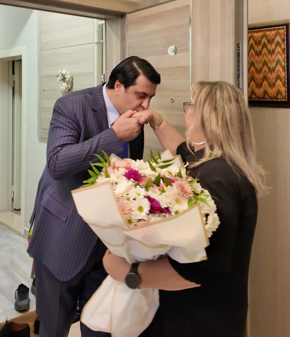 BAŞKAN YILMAZ’DAN 24 KASIM’DA DUYGU YÜKLÜ ZİYARETLER