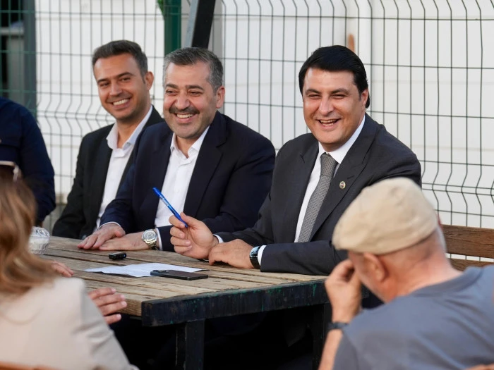 BAŞKAN YILMAZ’DAN MÜCAHİTLER MAHALLESİ’NE ZİYARET