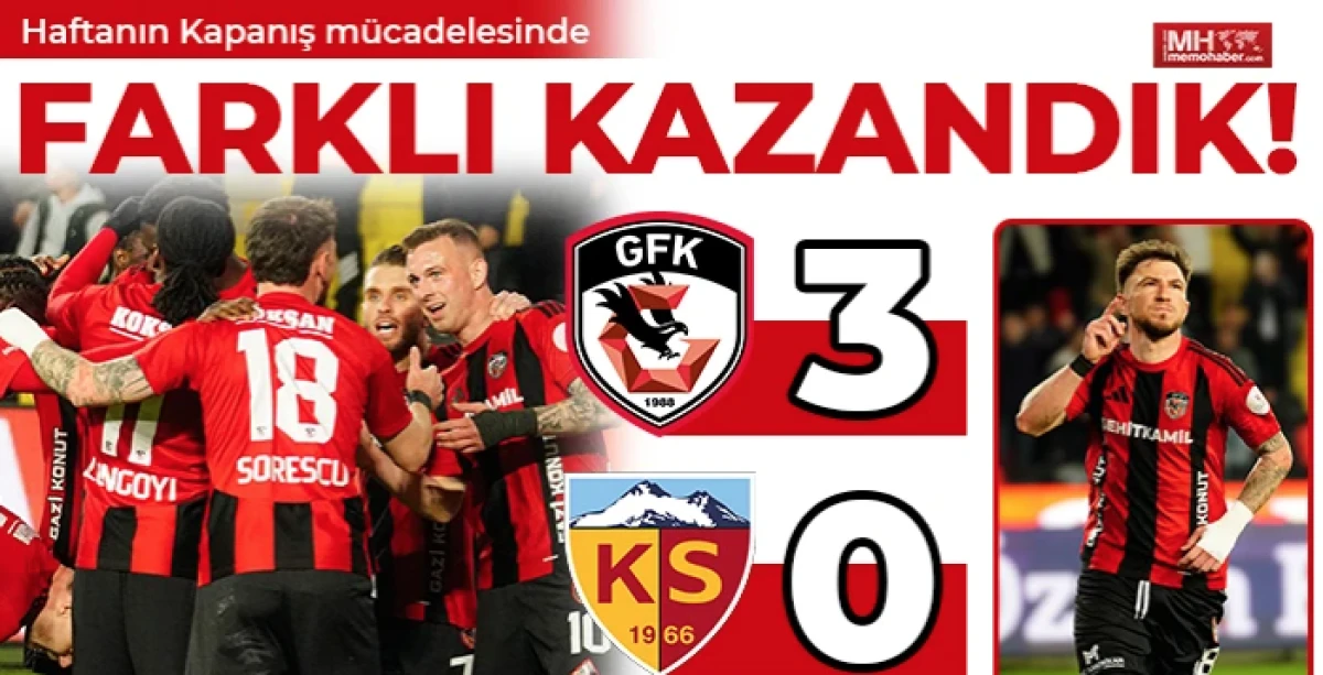 Evimizde Farklı Kazanarak 3 Puanı Aldık!