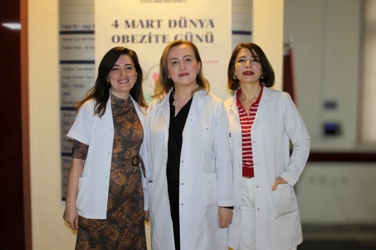 GA&Uuml;N Hastanesi&rsquo;nde Obeziteye Karşı Farkındalık Etkinliği