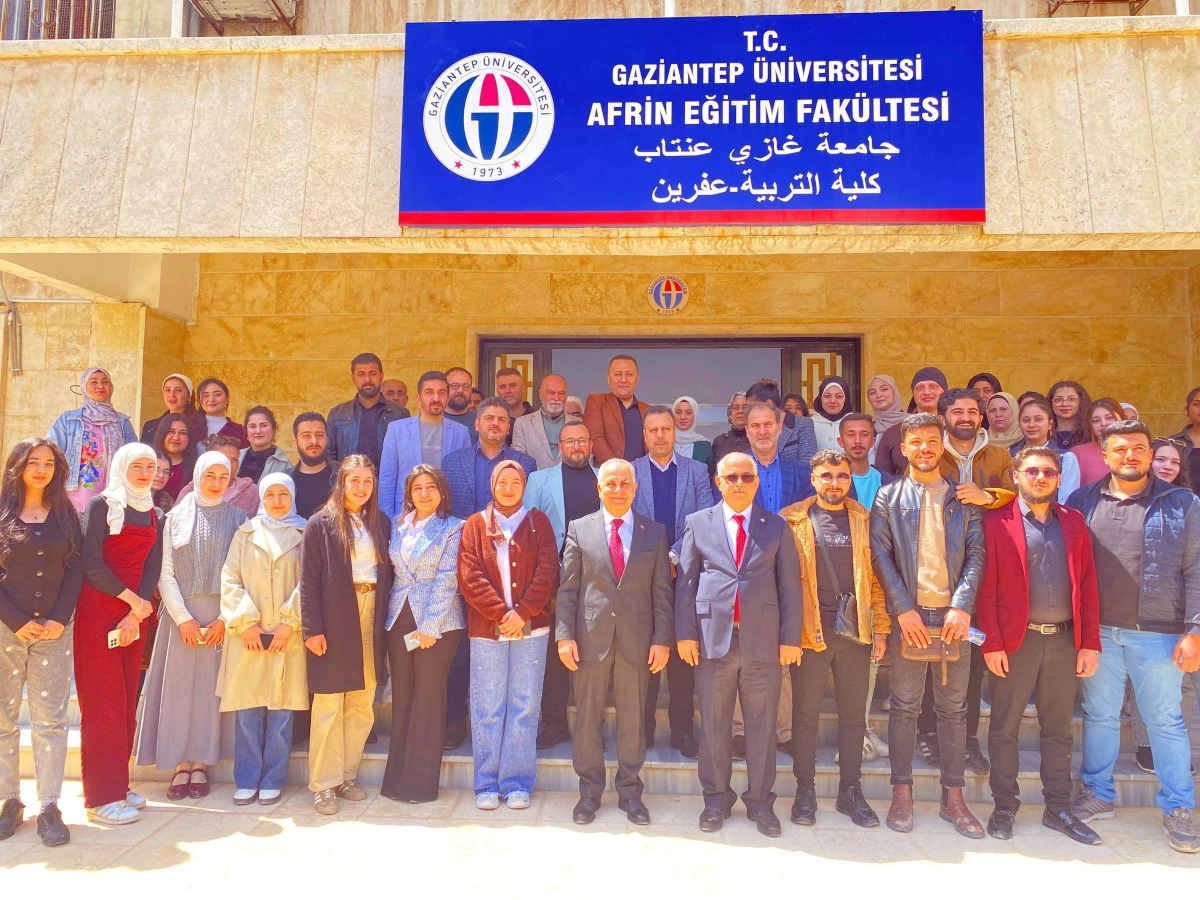 GA&Uuml;N REKT&Ouml;R&Uuml; DOĞAN, AFRİN EĞİTİM FAK&Uuml;LTESİ&rsquo;Nİ ZİYARET ETTİ