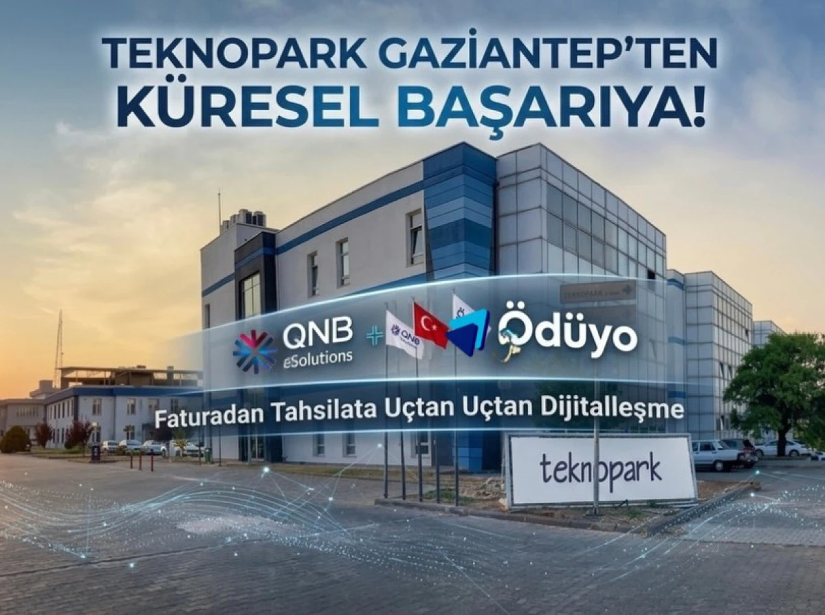 GA&Uuml;N TEKNOPARK GİRİŞİMİ &Ouml;D&Uuml;YO, QNB B&Uuml;NYESİNE KATILDI