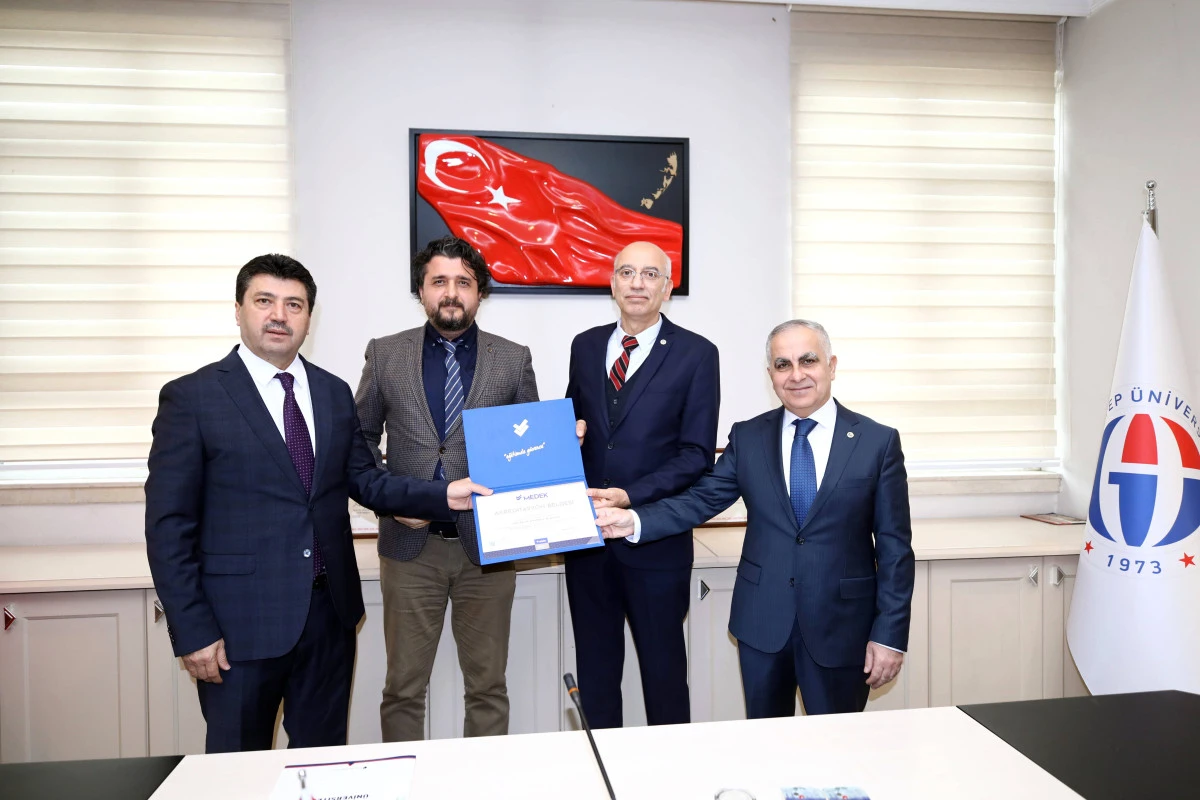 GA&Uuml;N&rsquo;DE KALİTE TESCİLLENDİ, 15 PROGRAM MEDEK&rsquo;TEN ONAY ALDI