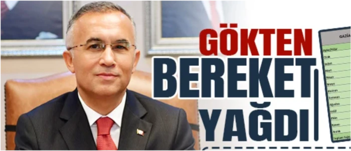 Gaziantep Bereketle Buluştu: Yağışlar Katlandı