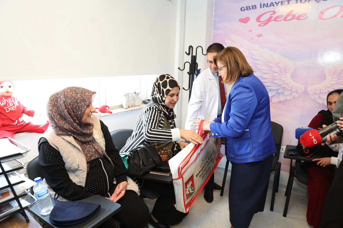 GAZİANTEP B&Uuml;Y&Uuml;KŞEHİR BELEDİYESİ GEBE OKULU&rsquo;NUN RESMİ A&Ccedil;ILIŞI YAPILDI