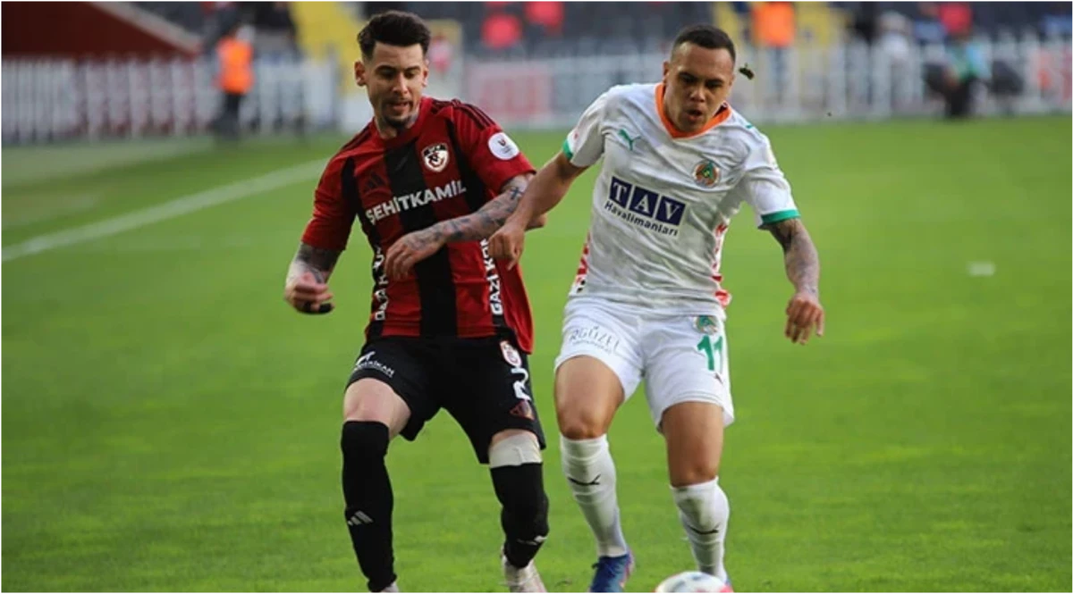 Gaziantep FK evinde takıldı: Alanyaspor ile 1-1 berabere