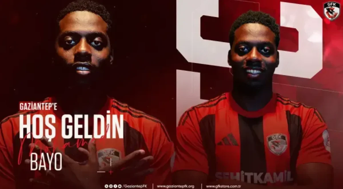 Gaziantep FK’dan Forvet Hamlesi: Mohamed Bayo Resmen İmzayı Attı