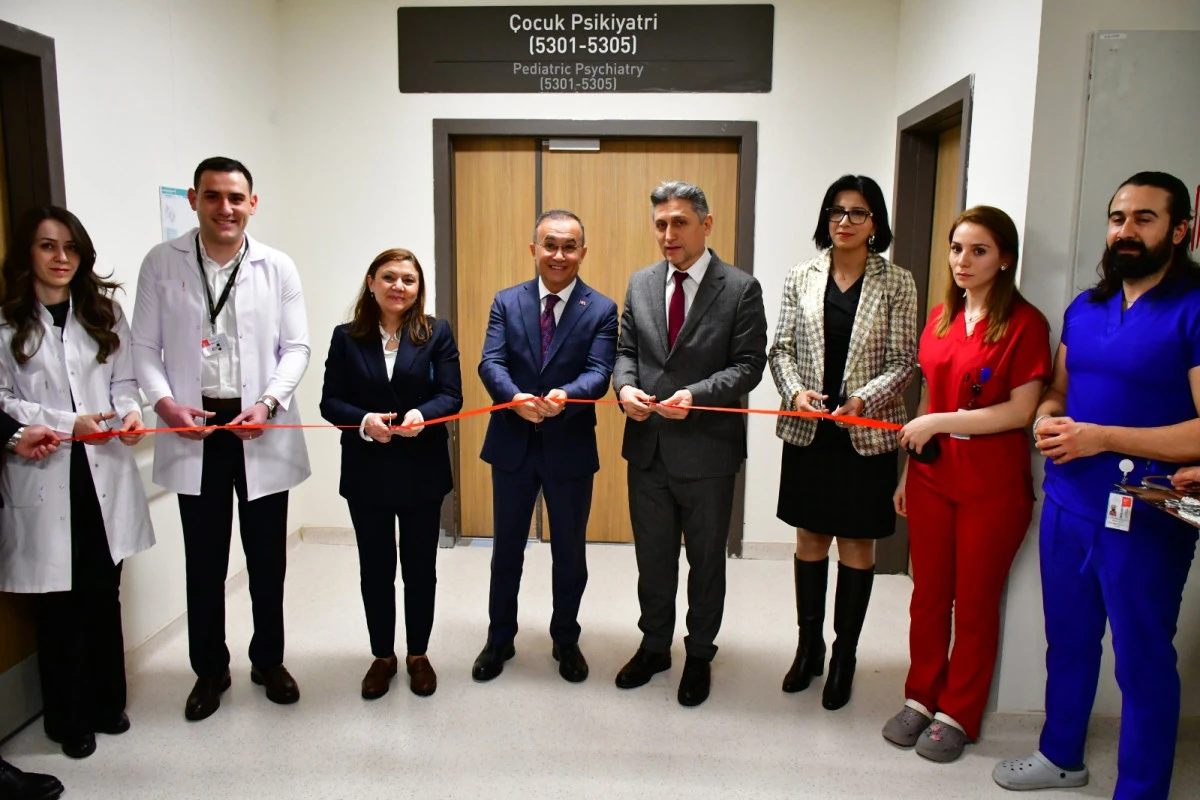 Gaziantep Şehir Hastanesi&rsquo;nde &Ccedil;ocuk ve Ergen Ruh Sağlığı Servisi Hizmete A&ccedil;ıldı