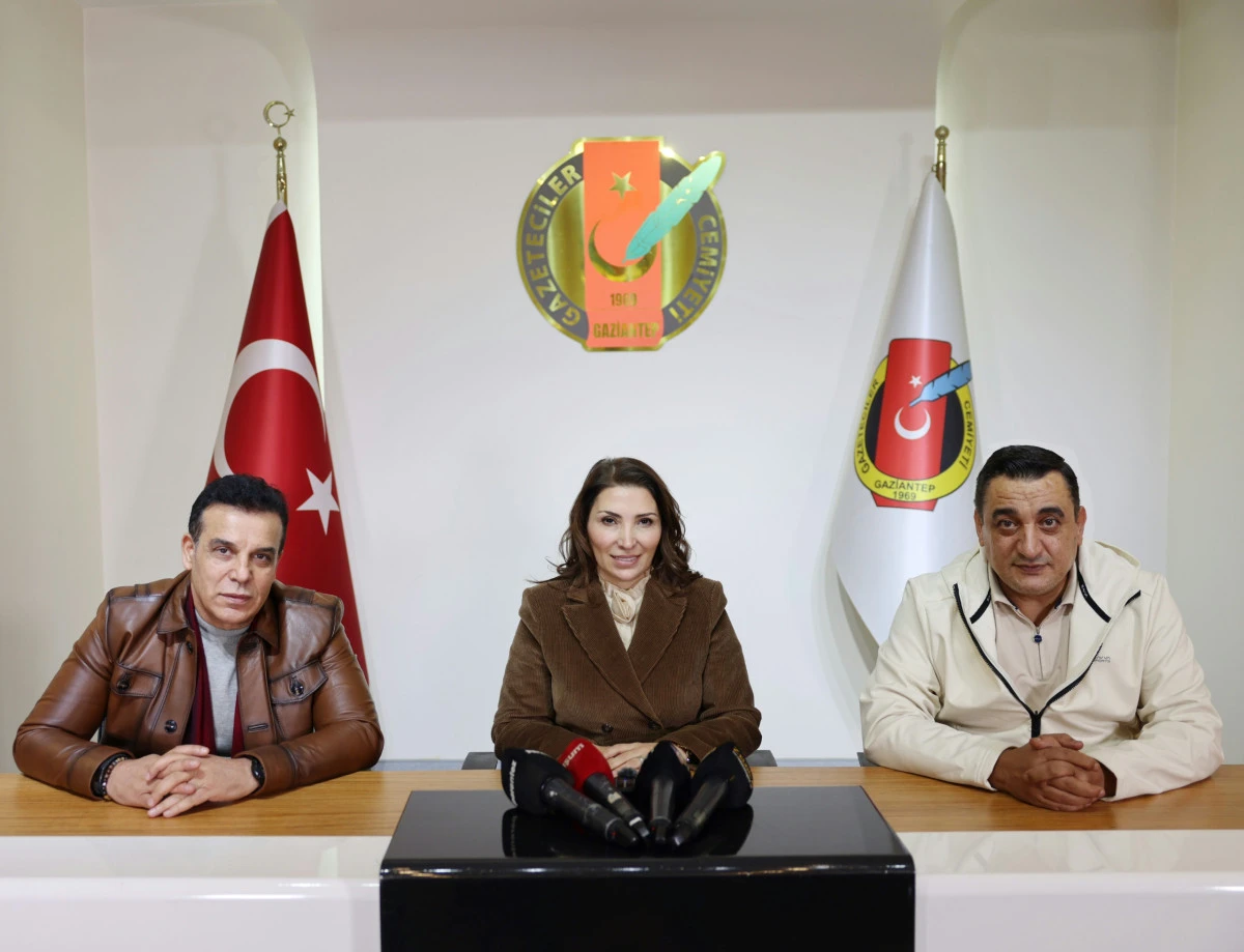 GAZİANTEP’İN KÜLTÜR VE SANATINDA İKİ USTA İSİM GAZETECİLER CEMİYETİ’NDE