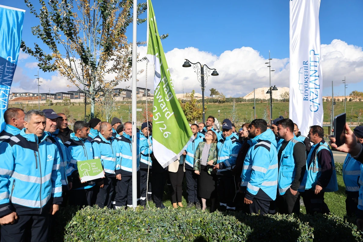 GAZİANTEP’İN YEŞİL İNCİSİ GALLE PARK, ULUSLARARASI YEŞİL BAYRAK ÖDÜLÜNE LAYIK GÖRÜLDÜ