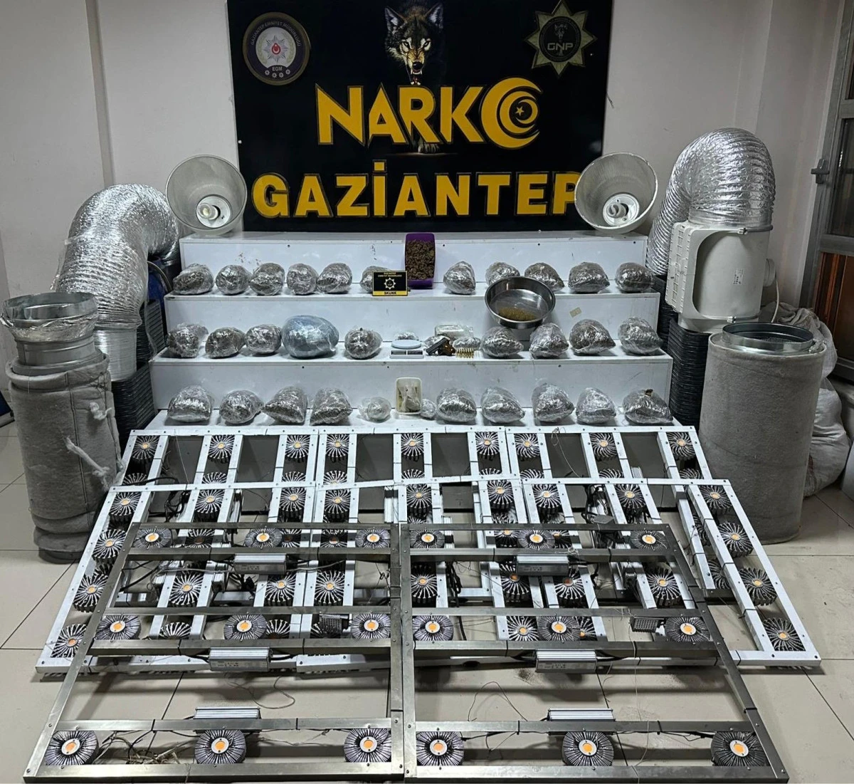 Gaziantep’te Ağustos Ayı Uyuşturucu Operasyonları