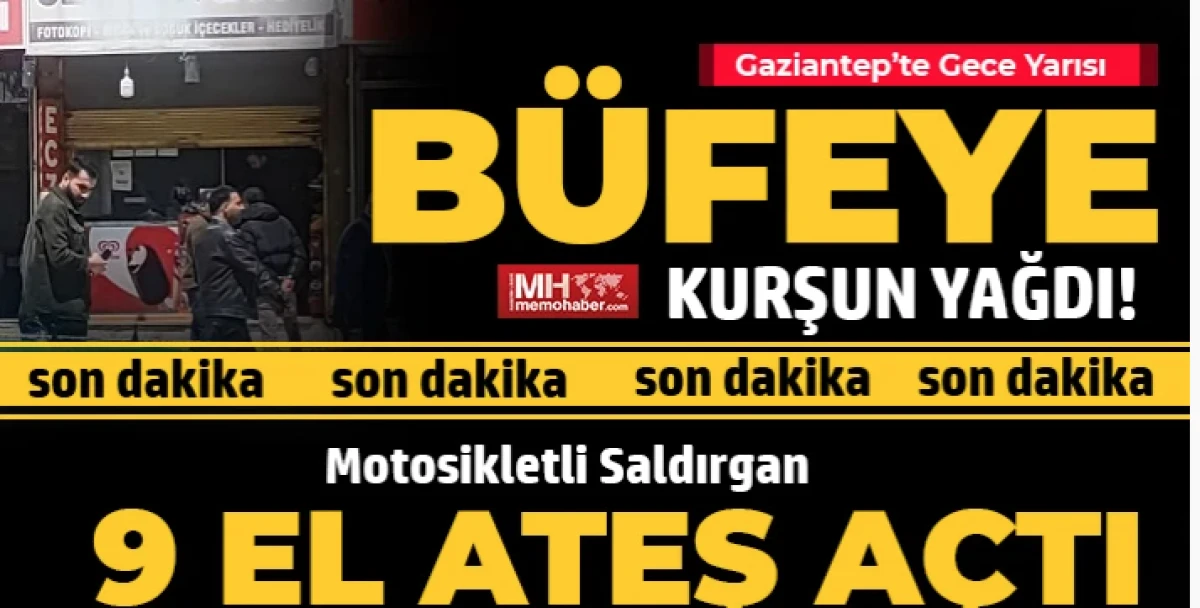 Gaziantep'te Silahlı Saldırı Panik Yarattı: Polis Geniş &Ccedil;aplı Soruşturma Başlattı