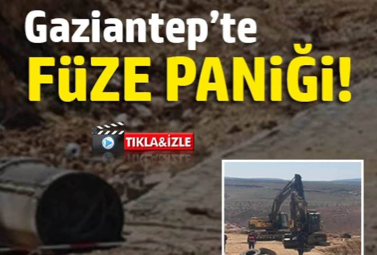 Gaziantep&rsquo;te Ş&uuml;pheli Cisim Alarmı: F&uuml;ze Par&ccedil;ası mı?