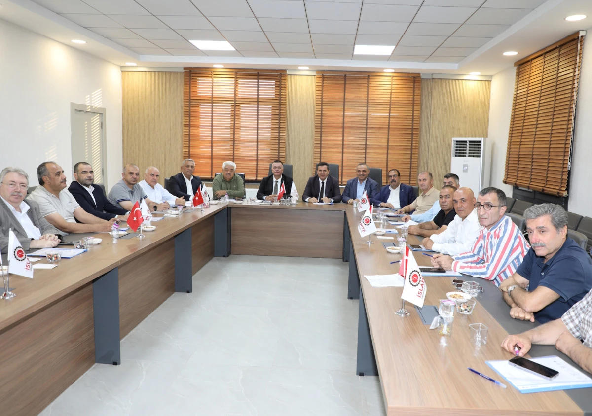 GTB EYL&Uuml;L AYI MECLİS TOPLANTISI İSL&Acirc;HİYE OSB&rsquo;DE GER&Ccedil;EKLEŞTİRİLDİ