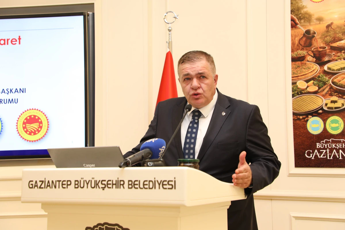 GTB’YE COĞRAFİ İŞARET BAŞARILARI İÇİN TEŞEKKÜR PLAKETİ