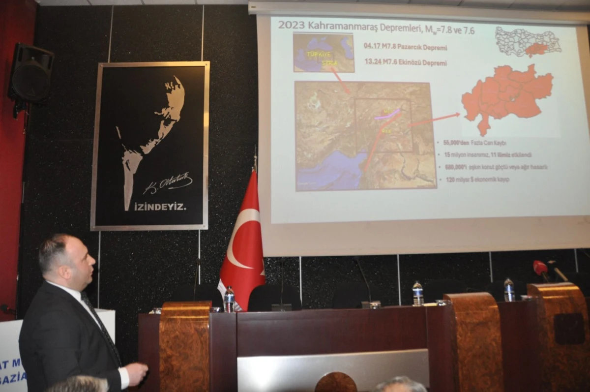 İMO Gaziantep Şube Başkanı G&uuml;&ccedil;yetmez, &ldquo;T&uuml;rkiye&rsquo;deki yapı stoku deprem riski altındadır&rdquo;