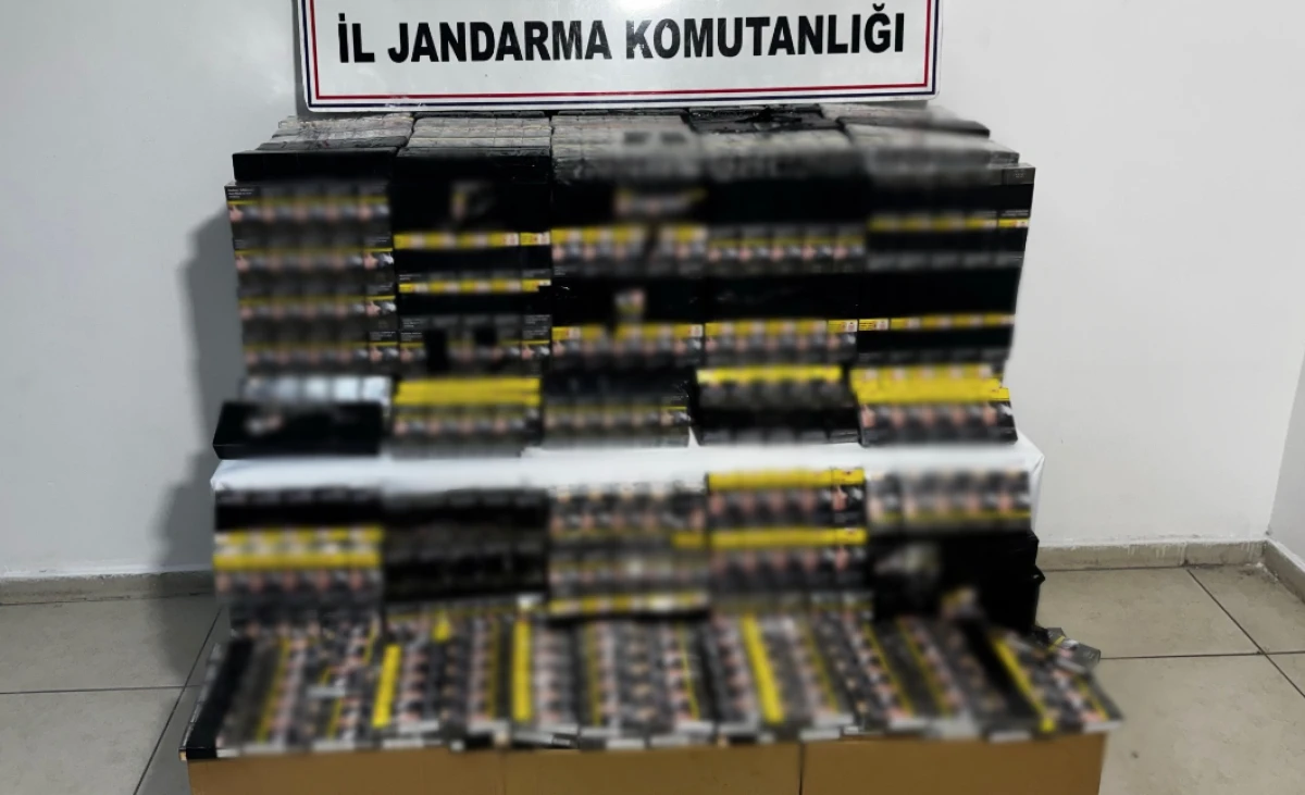 JANDARMADAN 1 MİLYON 150 BİN TL DEĞERİNDE KA&Ccedil;AK MALZEME ELE GE&Ccedil;İRİLDİ