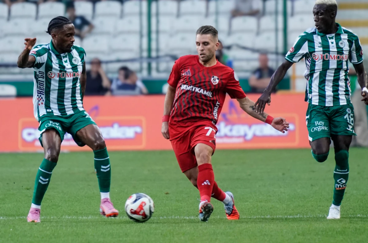 Konyaspor’dan Gaziantep FK’ya ağır darbe: 3-0