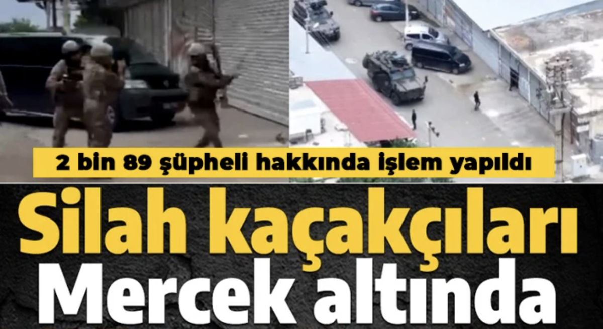 Mercek-19 operasyonu: 2 bin 89 şüpheli hakkında işlem yapıldı