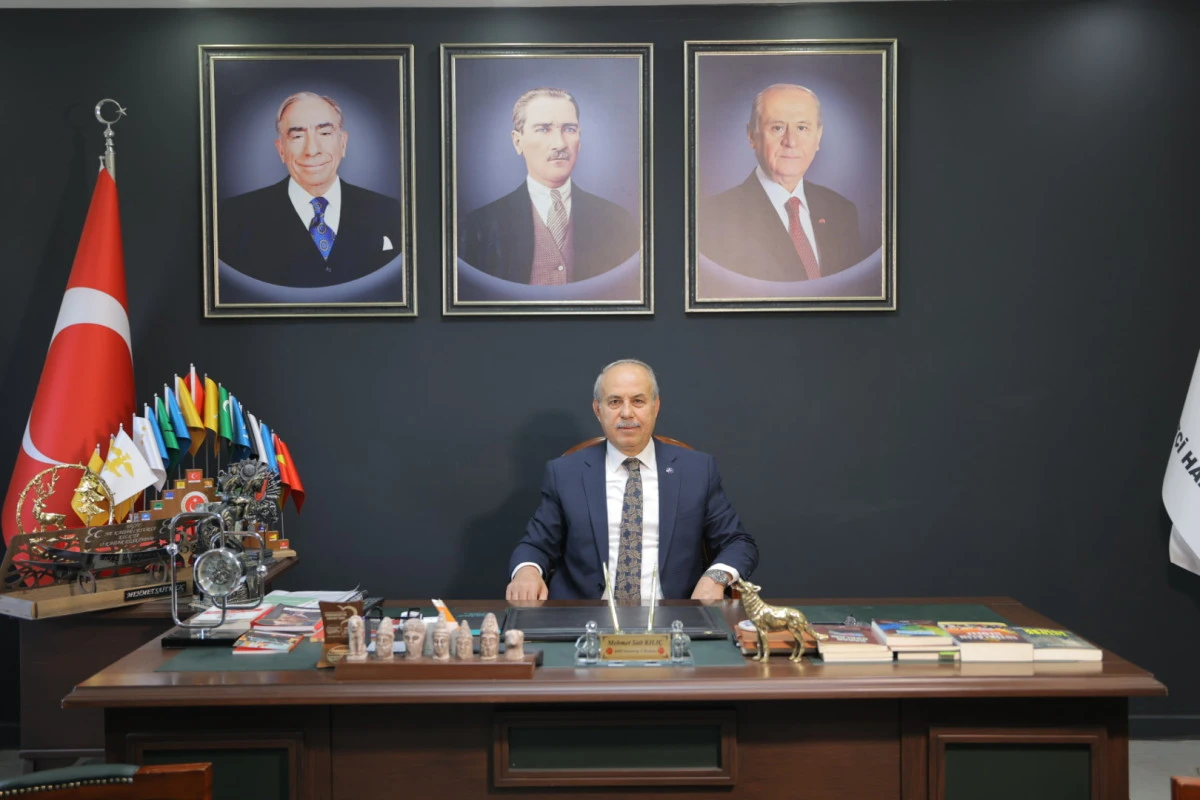 MHP GAZİANTEP İL BAŞKANI KILI&Ccedil;&rsquo;TAN MEVLİD KANDİLİ MESAJI