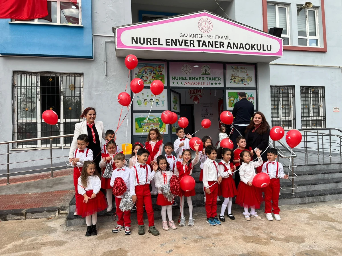 Nural Enver Taner Anaokulunda 29 Ekim Coşkusu