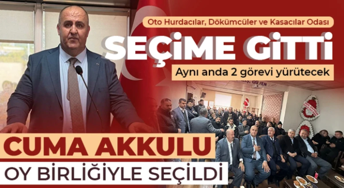 Oto Hurdacılar, D&ouml;k&uuml;mc&uuml;ler ve Kasacılar Odası se&ccedil;ime gitti
