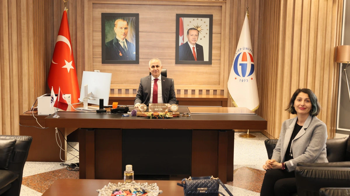 REKT&Ouml;R DOĞAN, T&Uuml;BİTAK 1005 PROJESİNİN Y&Uuml;R&Uuml;T&Uuml;C&Uuml;S&Uuml; PROF. DR. &Ouml;ZLEM OVAYOLU&rsquo;NU KABUL ETTİ