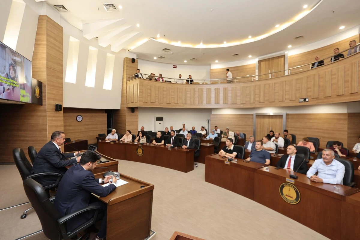 ŞAHİNBEY BELEDİYESİ EYL&Uuml;L AYI MECLİS TOPLANTISI YAPILDI