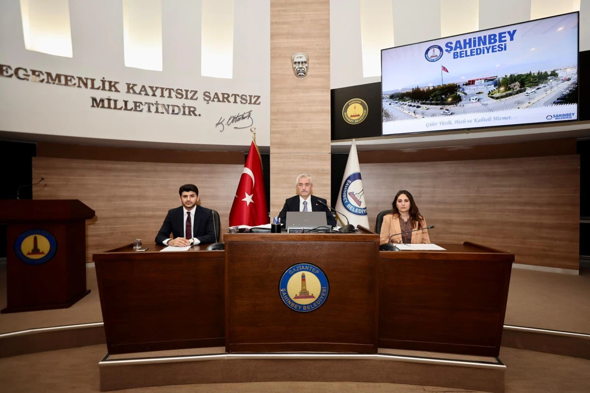 ŞAHİNBEY BELEDİYESİ KASIM AYI MECLİS TOPLANTISI YAPILDI